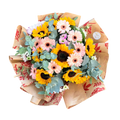 Bouquet di girasoli e gerbere XL