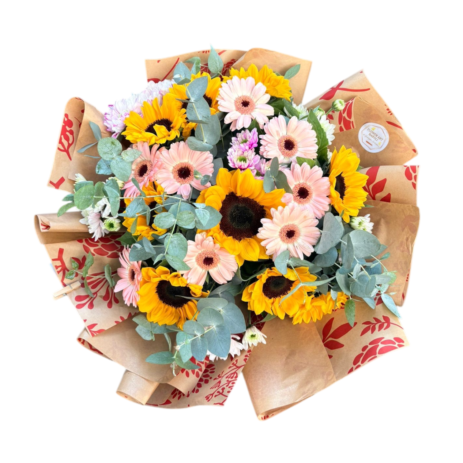 Bouquet di girasoli e gerbere XL